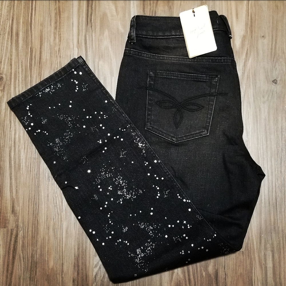 🍒NWT🍒 TED BAKER DREAMIN CONSTELLATIONS GF JEANS